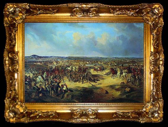 framed  Bogdan Villevalde Battle of Paris in 1814, Mars 17., ta009-2
